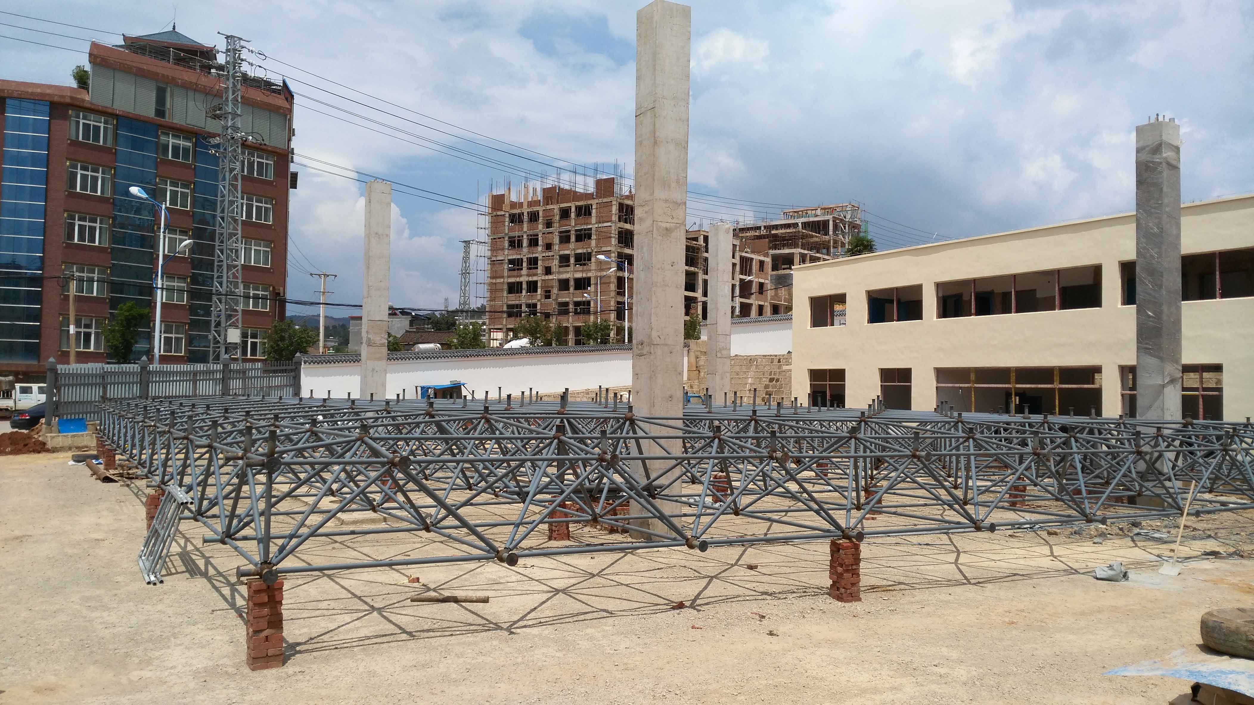 仙桃小型加油站网架