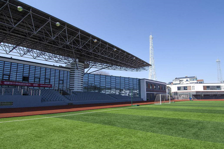 仙桃体育场看台网架工程